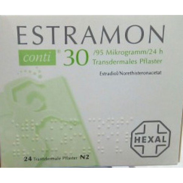 Эстрамон Estramon 30/95 µg/24 шт